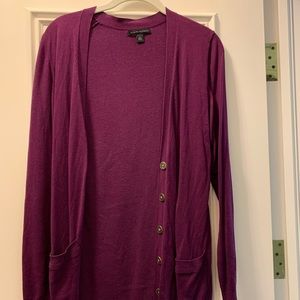 Banana Republic Plum Cardigan